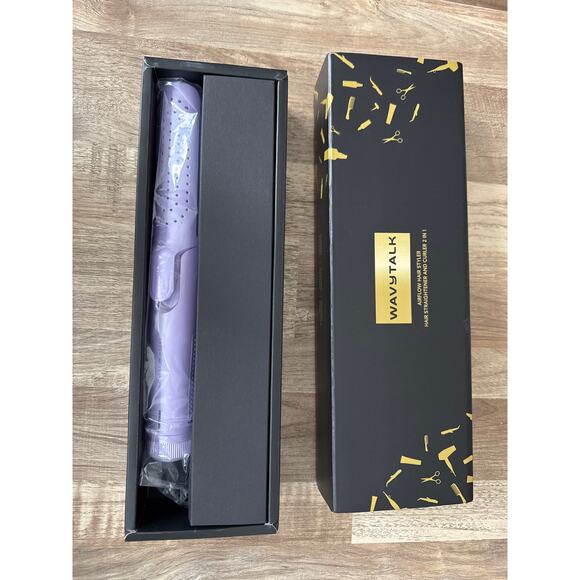 NWT Cool Curl Airflow Styler and Straightener in Purple